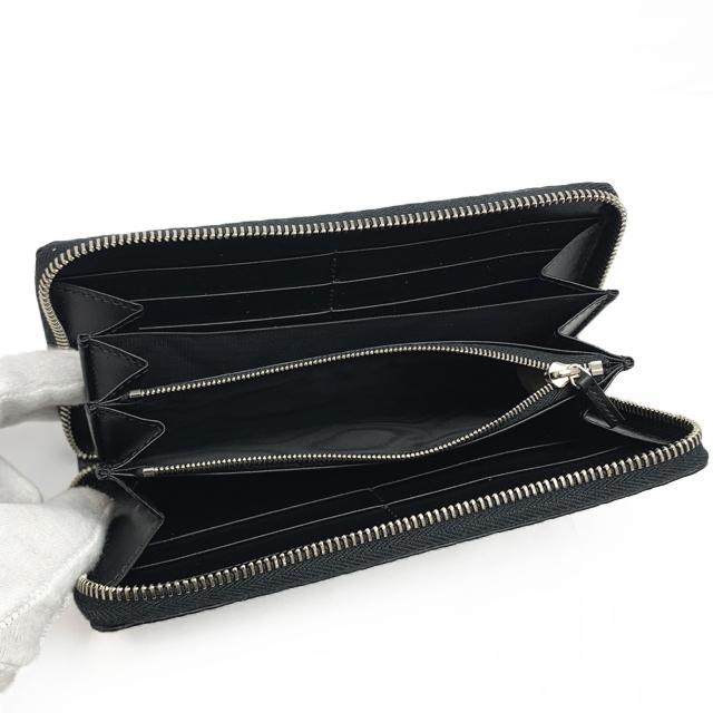 グッチ GUCCI 長財布 ラウンドファスナー GGキャンバス チャーム
