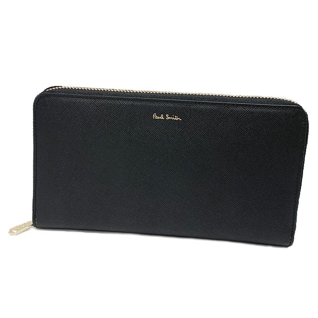 Paul Smith（ポール・スミス） メンズ ラウンドファスナー 長財布 M1A