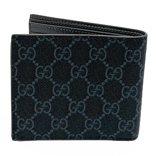 GUCCI 二つ折り財布 グレー マルチカラー 楽天市場】GUCCI グッチ小銭入れ付き二つ折り財布小銭れ無し カード