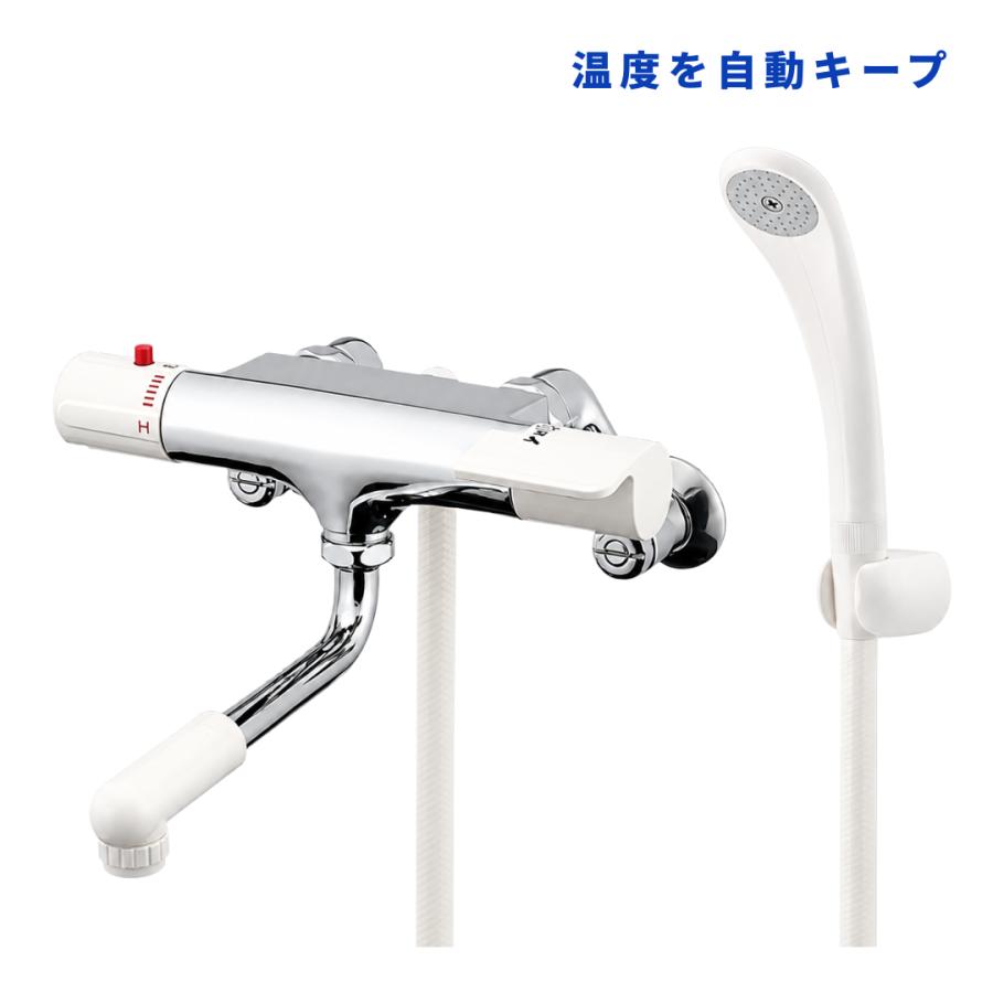 カクダイ 173-071 サーモスタットシャワー混合栓 浴室用 シャワー水栓