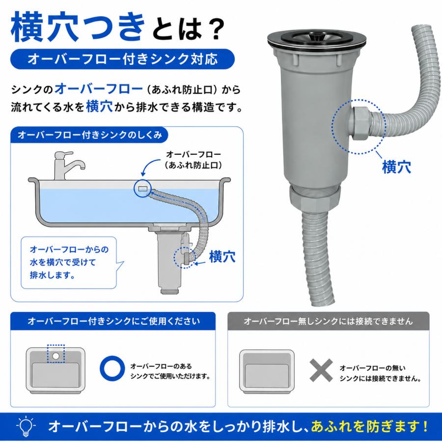 カクダイ（KAKUDAI） キッチン 流し台 トラップ 115 流し台トラップ 