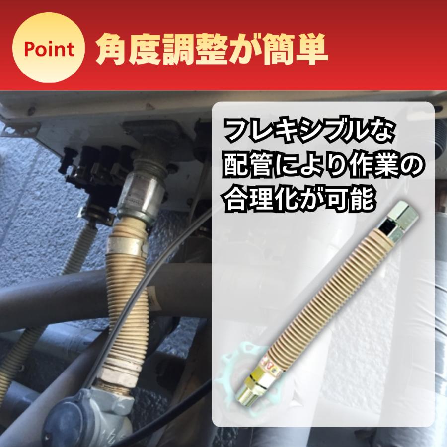 ソフレミニ FHO 3/4-350 都市ガス 金属 可とう管 ひょうたん印 日立