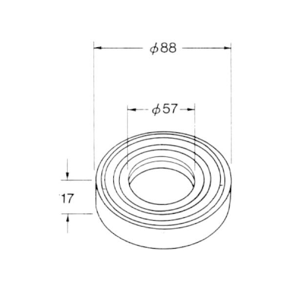 TOTO 密結タンク取付ボルト・パッキンセット TS516DS＋TH91540E｜sanwayamashita｜03