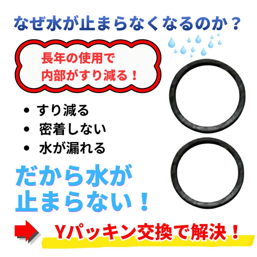 ミズタニバルブ工業 シングルレバー水栓 部品 Yパッキンセット AS530Y