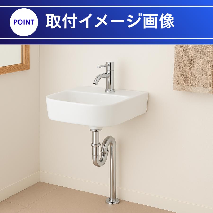 三栄商会 排水金具無Sトラップ 32ミリ SY-18S 32 洗面台 手洗器 クロム