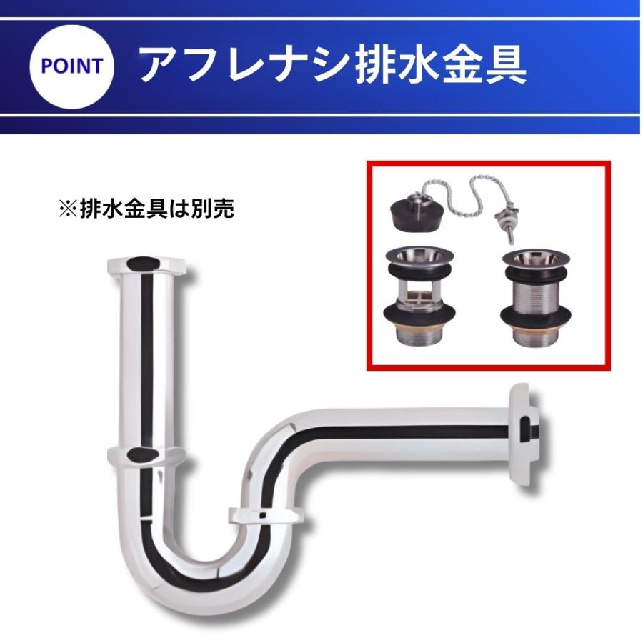 三栄商会 排水金具無Pトラップ 32ミリ SY-18P 32 洗面台 手洗器 クロム