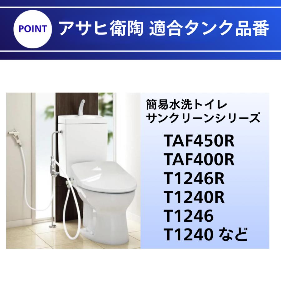 T1246R T1240R 用 洗浄ハンドル アサヒ衛陶 CF2246HS サンクリーン 