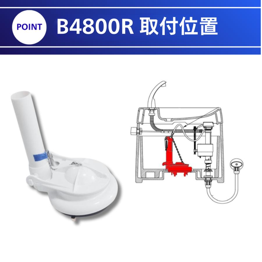 アサヒ衛陶 CW200シリーズ 用 ダグラス弁セットアサヒ衛陶 B4800R 水