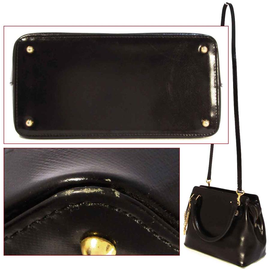 ヴェルサーチ ハンド＆ショルダー 黒 中古 グレード：A サンヤ質店の画像