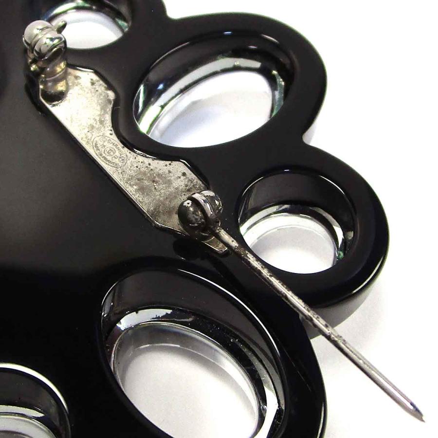 シャネル ブローチ 16P ココマーク ブローチ 黒／クリア 中古 グレード：AB サンヤ質店 |  | 03