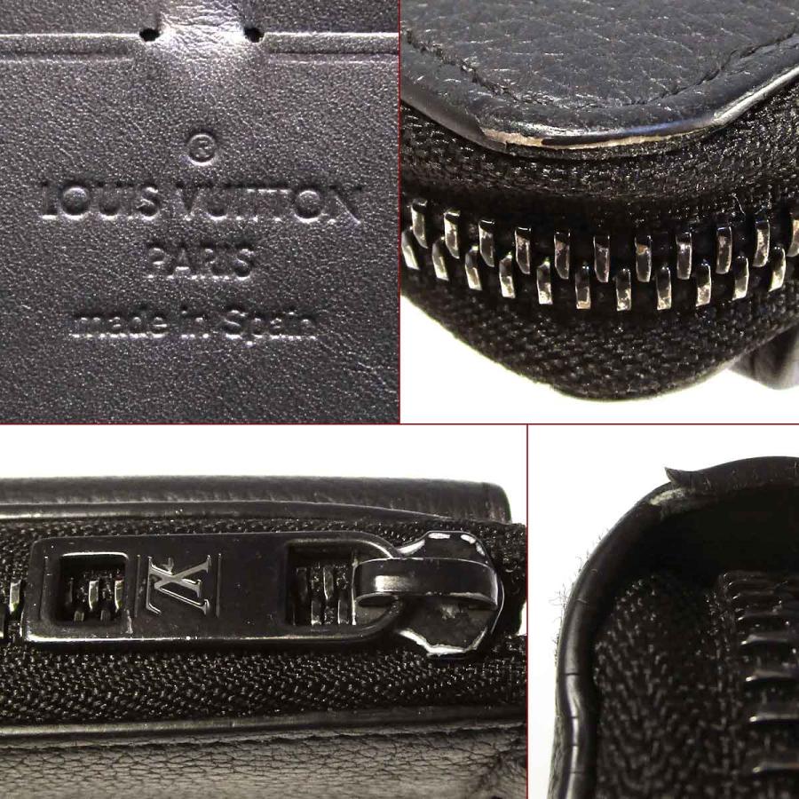 ルイヴィトン 長財布 M69831 アエログラム ジッピーウォレット ノワール（黒） 中古 グレード：A サンヤ質店の画像