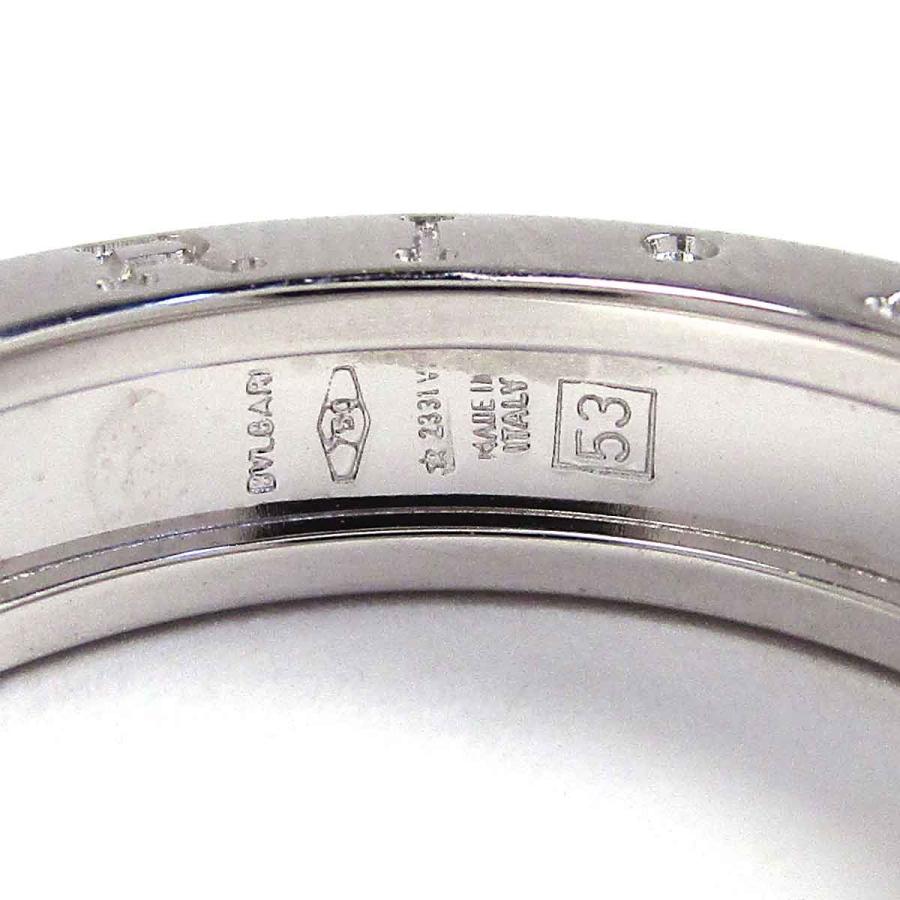 ブルガリ レディースリング B-ZERO1 ビーゼロワン XS 750WG 中古 グレード：リサイクル・仕上済 サンヤ質店_4