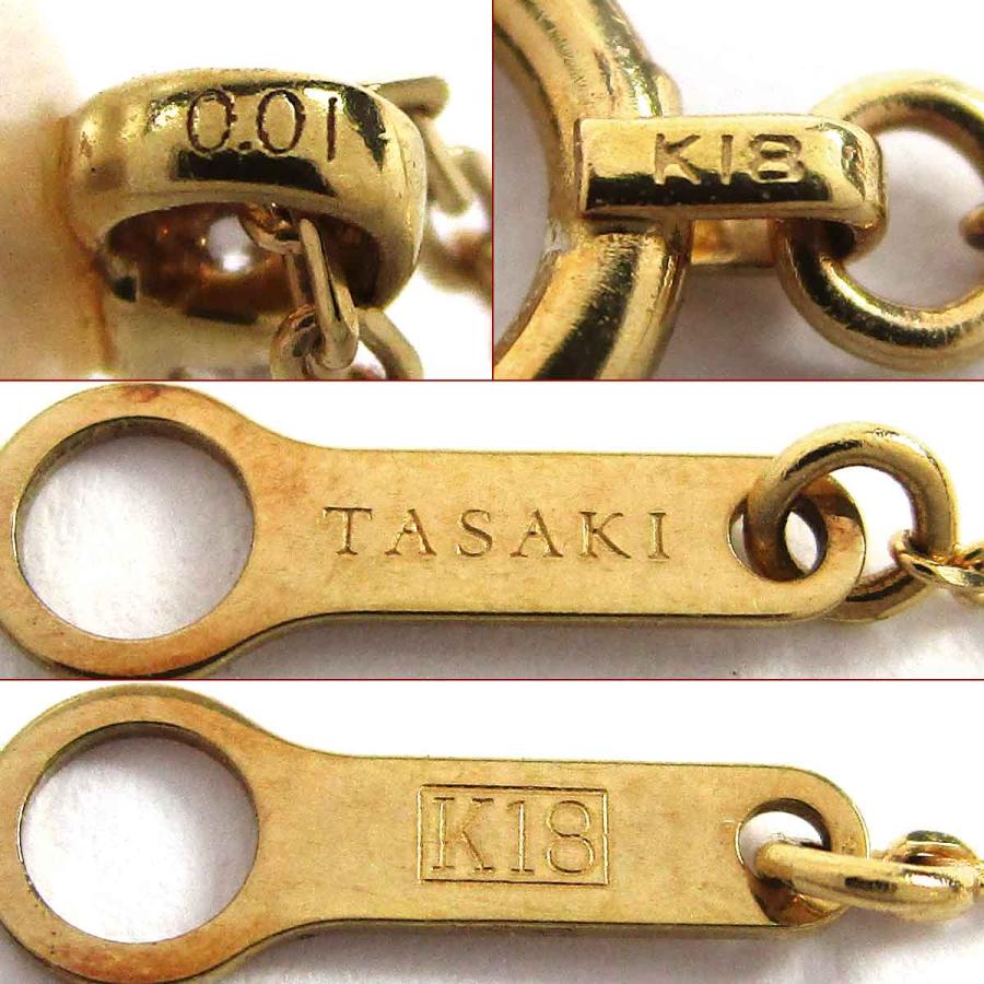 タサキ レディースネックレス パール1P K18 中古 グレード：リサイクル・洗浄のみ サンヤ質店_4