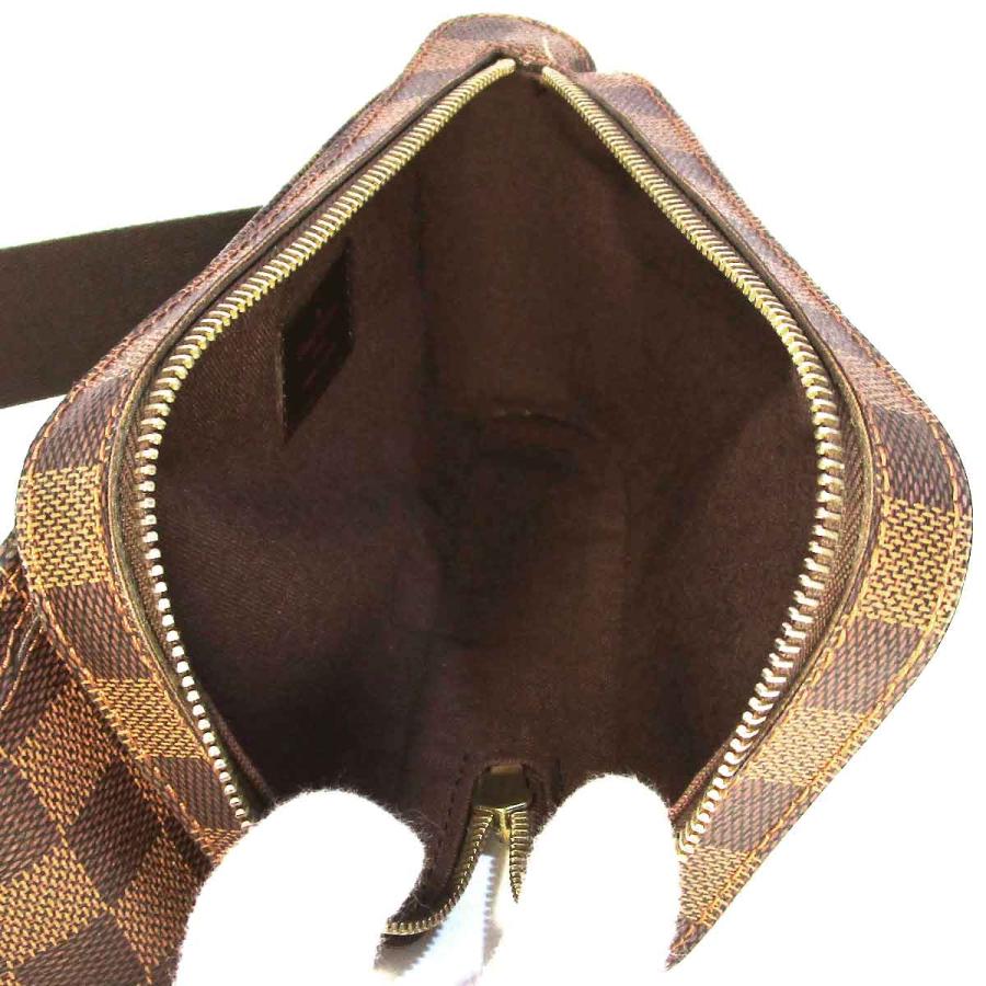 ルイヴィトン ダミエ ジェロニモス風 ボディバッグ 茶系 LOUIS VUITTON ルイヴィトン ジェロニモス ダミエ ボディバッグ ダミエ