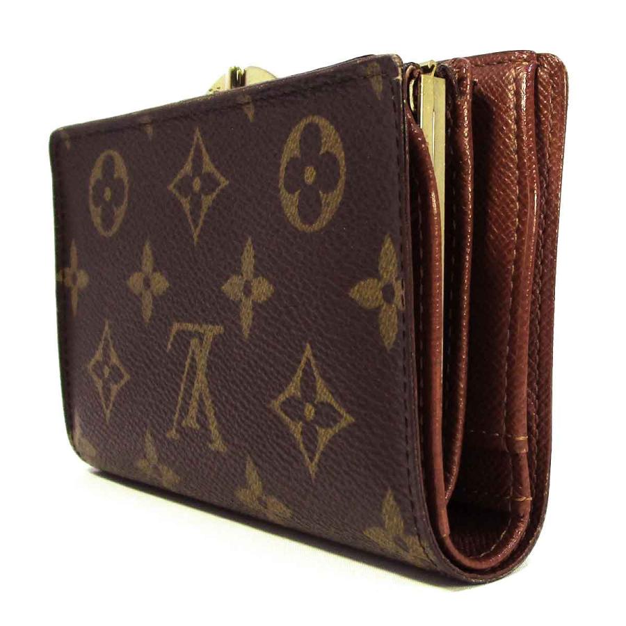 ルイヴィトン 二つ折り財布 M61663 モノグラム ポルトモネ・ビエ  