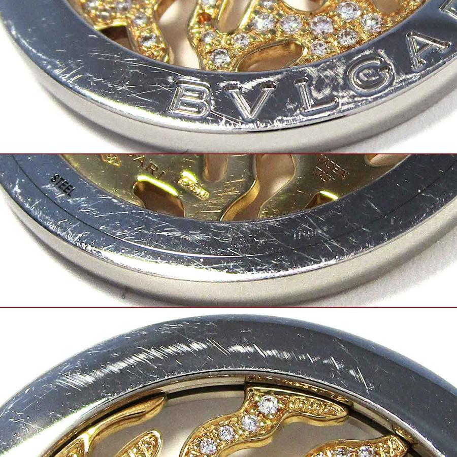 ブルガリ ペンダント トンドファイヤー ダイヤモンド Au750/Steel 中古 グレード：リサイクル・洗浄のみ サンヤ質店 |  | 03