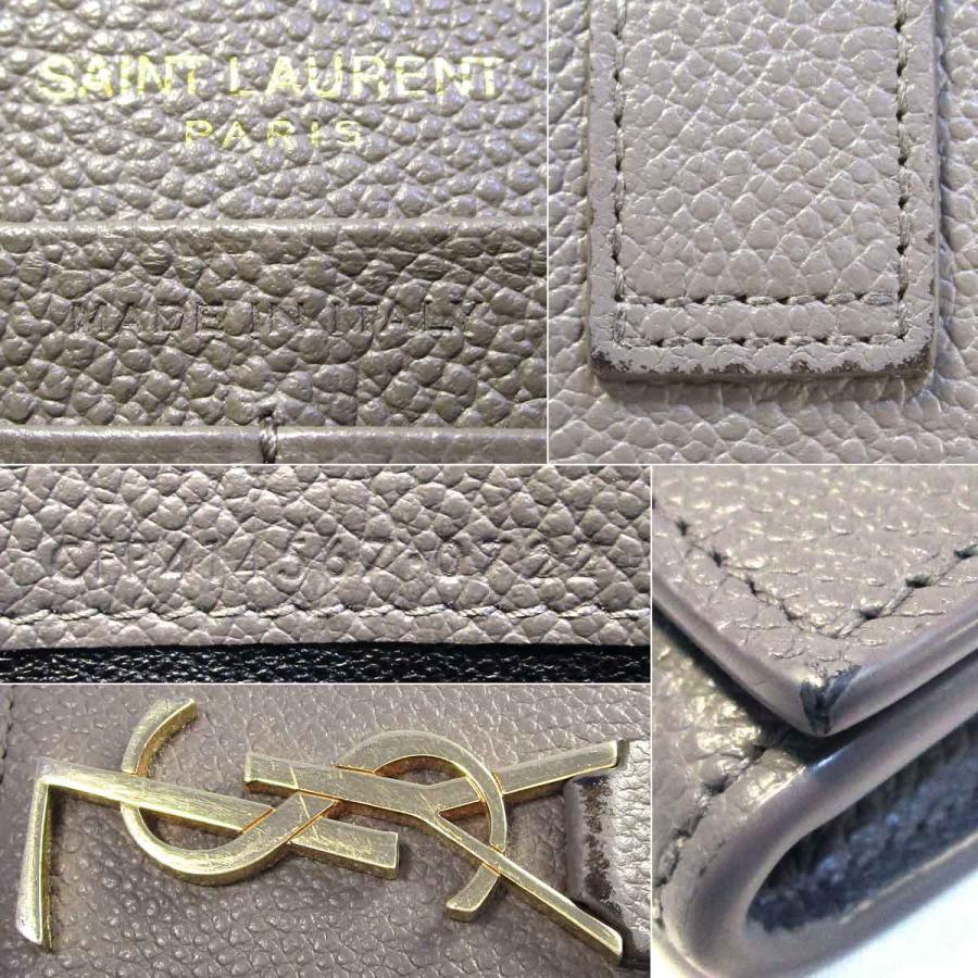 サンローラン・パリ 長財布 414567 YSLライン ラージフラップ