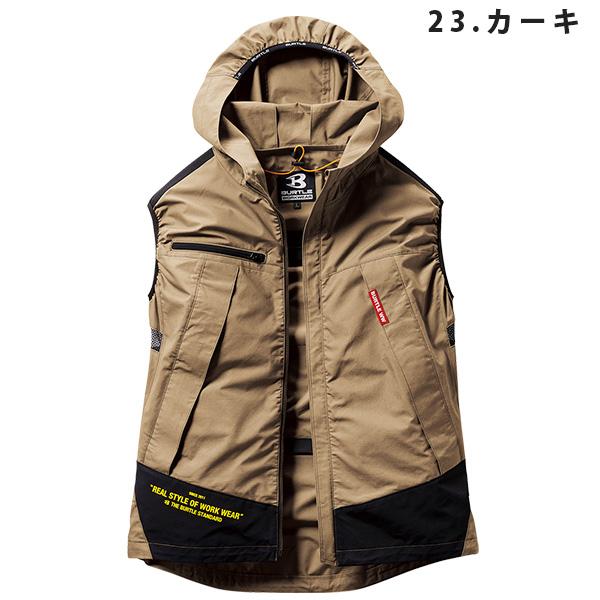 BURTLE air craft AC1134 XSからXL エアークラフトパーカーベスト 