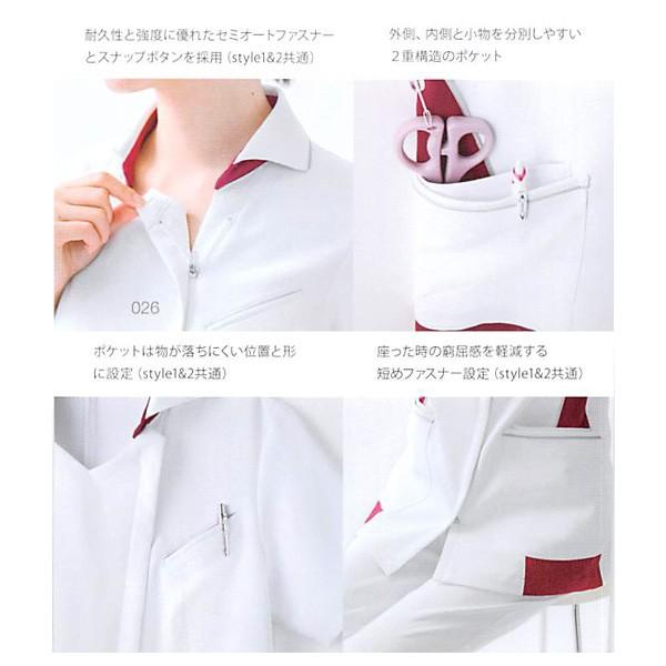 MJAL-1802-J2 女性用ジャケット Nurse Sensation ナースセンセーションSerVoサーヴォSALEセール｜sanyo-apparel｜06