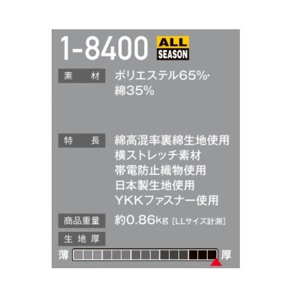 つなぎ ツヅキ服 1-8400 ツヅキ服 4Lから5L 大きいサイズ ツヅキ服SALEセール|sanyo-apparel|06