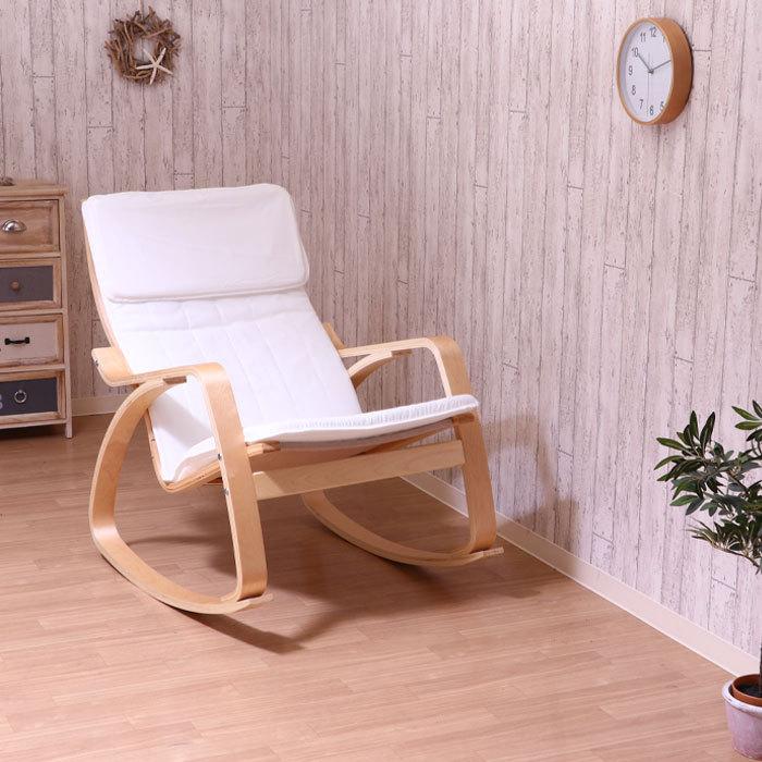 ｍ　ホワイト ロッキングチェア Artek（アルテック）MADEMOISELLE ROCKING CHAIR（マドモアゼル
