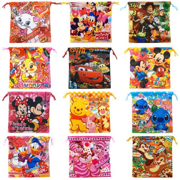 ディズニーカラフル巾着袋25枚セット｜sanyodo-omocha｜02