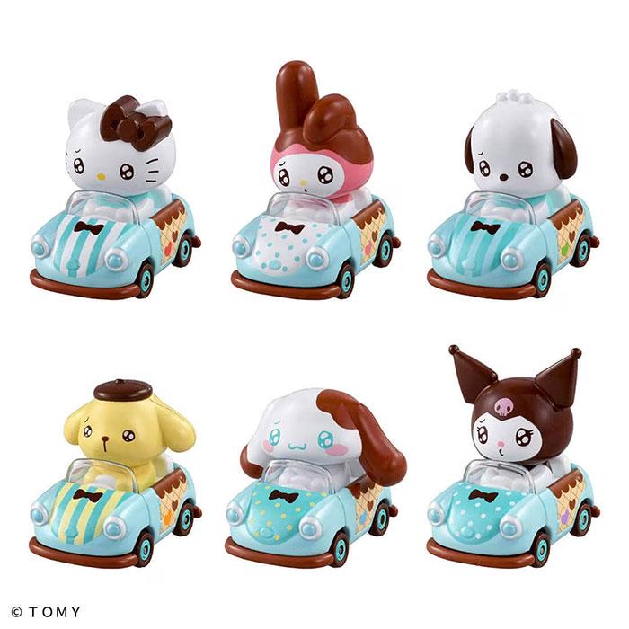 ドリームトミカ TOMICA TUNES SANRIO CHARACTERS Vol.2 DP-BOX 6個入り