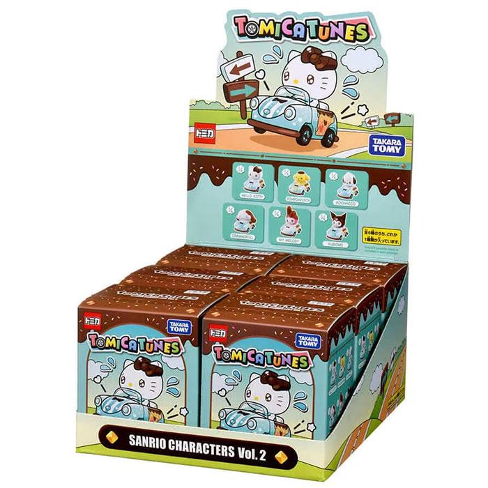 ドリームトミカ TOMICA TUNES SANRIO CHARACTERS Vol.2 DP-BOX 6個入り