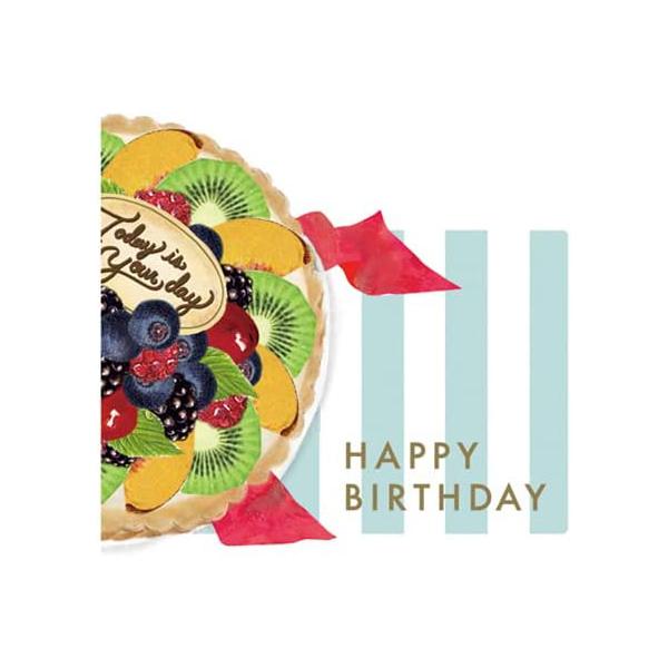 グリーティングライフ バースデーポップアップカード ケーキ ゆう