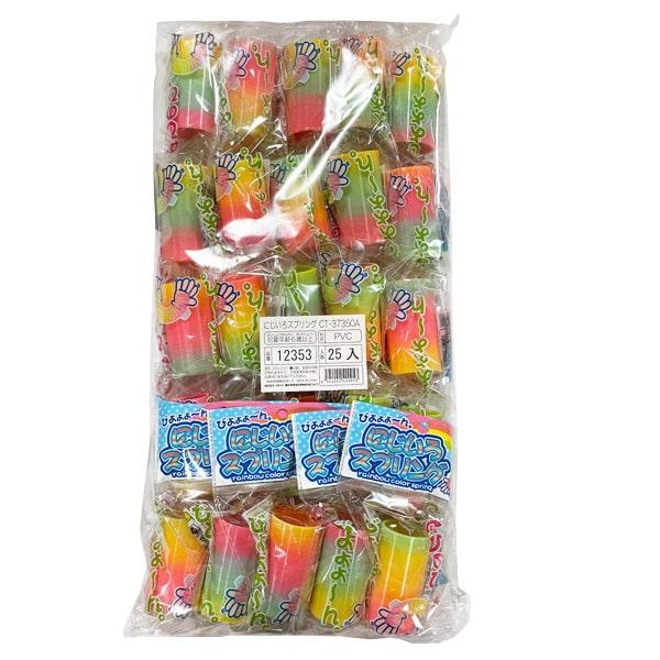 にじいろスプリング 25個セット レインボー おもちゃ 景品 爆買