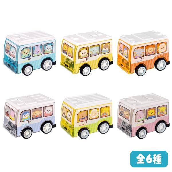 アニマルバス プルバックカー 12個セット sy4848 夏祭り : おもちゃの