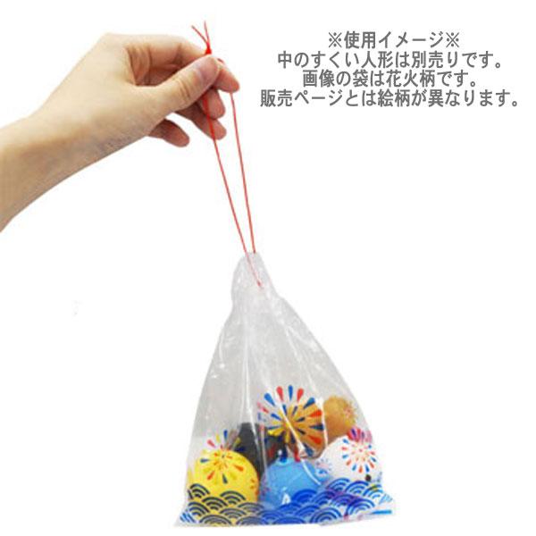 金魚袋 水ヨーヨー柄 100枚セット｜sanyodo-omocha｜02