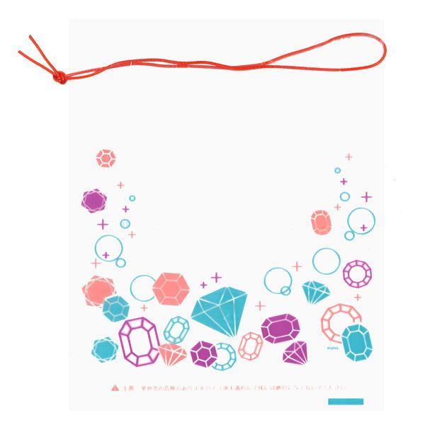 金魚袋 ジュエル柄 100枚セット の商品画像