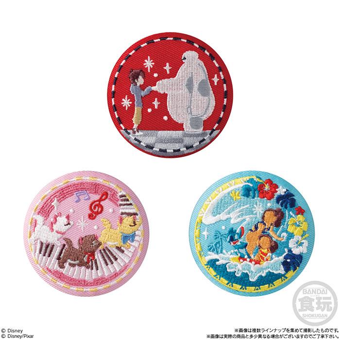 タカラトミーアーツ Disney Characters 刺繍缶バッジビスケット2 12個
