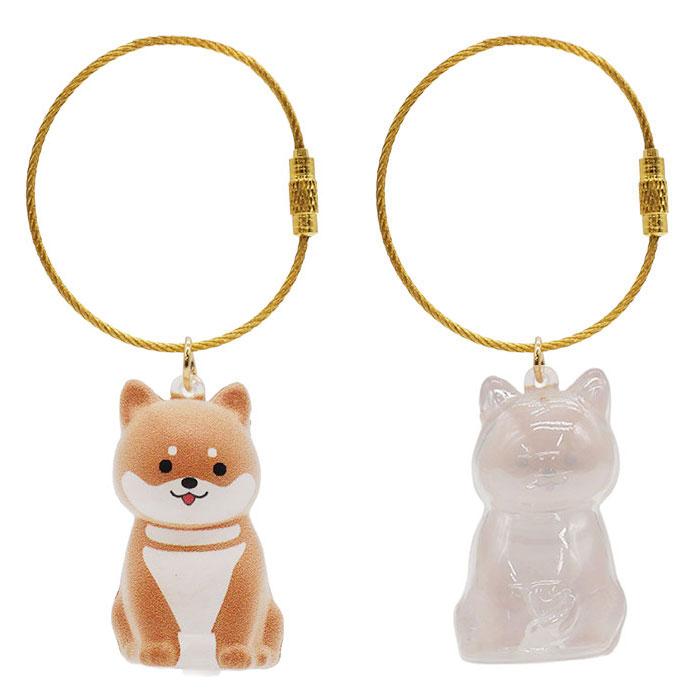 わんこのタイムカプセル 10個セット 犬 毛 キーホルダー ストラップ