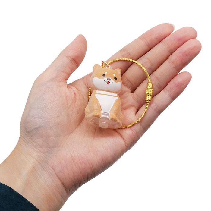 わんこのタイムカプセル 10個セット 犬 毛 キーホルダー ストラップ