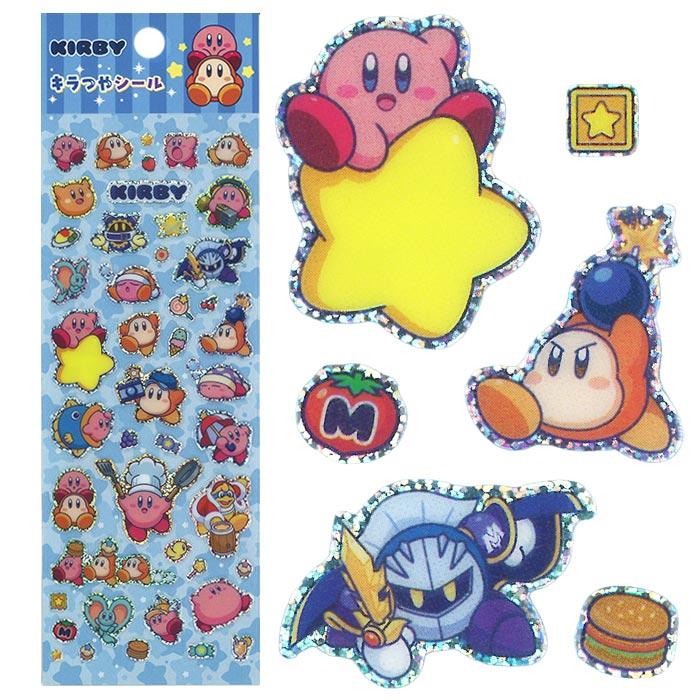 ショウワノート キラつやシール 星のカービィ ゆうパケット可