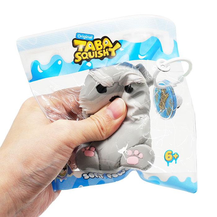 TABA SQUISHY ふわもち おすわり ワンニャン 6個セット : おもちゃの