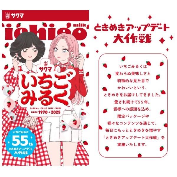 サクマ製菓 いちごみるく 83g ゆうパケット可 : おもちゃの三洋堂