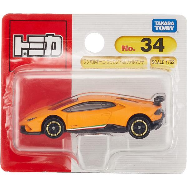 トミカ No.34 ランボルギーニ ウラカン ペルフォルマンテ トミカ No.34 ランボルギーニ ウラカン ペルフォルマンテ