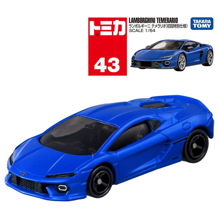 トミカ No.43 ランボルギーニ テメラリオ 初回特別仕様 ゆうパケット可