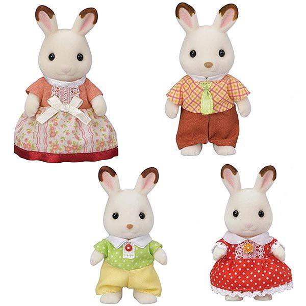 Sylvanian Families シルバニアファミリー ショコラウサギファミリー