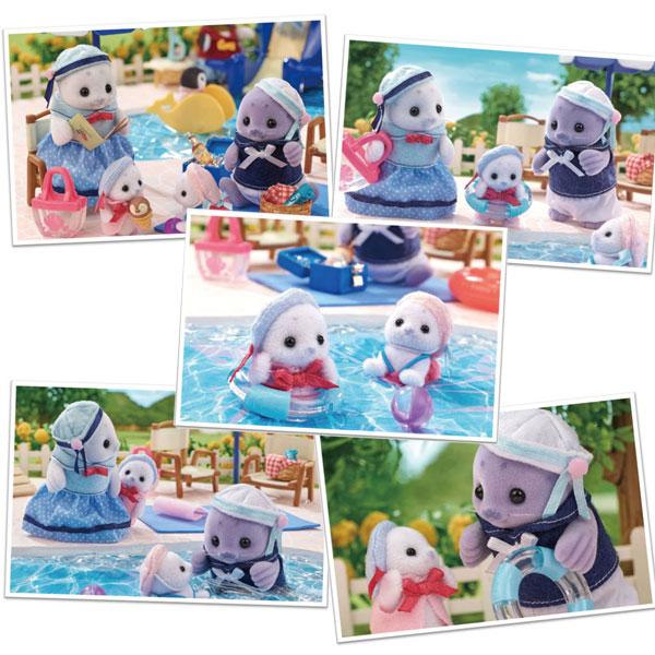 Sylvanian Families シルバニアファミリー FS-51 アザラシファミリー