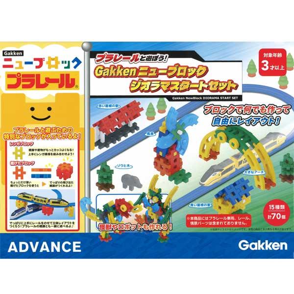 Gakkenニューブロック 83736 プラレールと遊ぼう ジオラマスタート