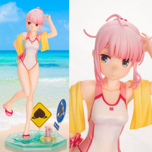 コトブキヤ（KOTOBUKIYA） まちカドまぞく 千代田桃 水着ver. 1/7 完成