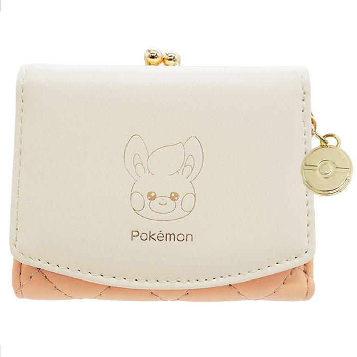 Pokemon（ポケモン） ポケットモンスター 口金ミニ財布 キルトシリーズ