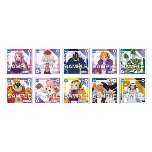 【希少】ワンピース(ONEPIECE)・シールコレクション(アニメ)34枚セット ONE PIECE（ワンピース） シールコレクション エッグヘッド編【単品