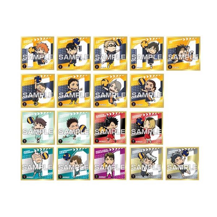 アニメ「ハイキュー」 シール烈伝 ガムつき 20パック入りBOX 食玩 夏