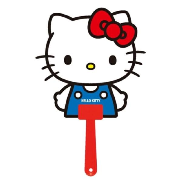 第一勧業銀行 ハローキティのうちわです ハローキティ キャラクターダイカットボールうちわ ゆうパケット可 夏
