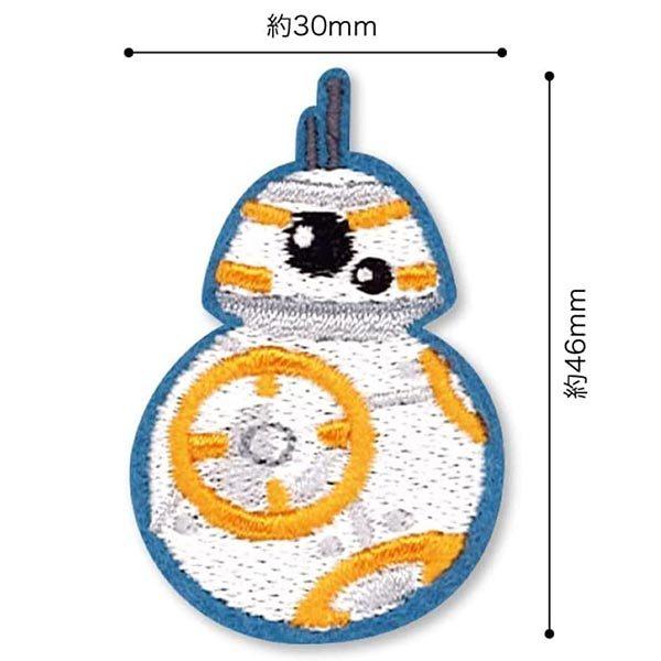 Pioneer スターウォーズ ワッペン BB-8 ゆうパケット可